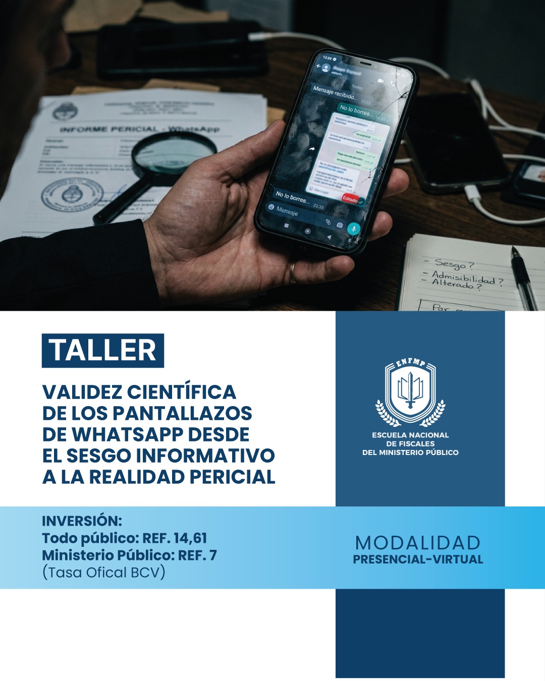 Validez científica de los pantallazos de WhatsApp desde el sesgo informativo a la realidad pericial (vista previa).