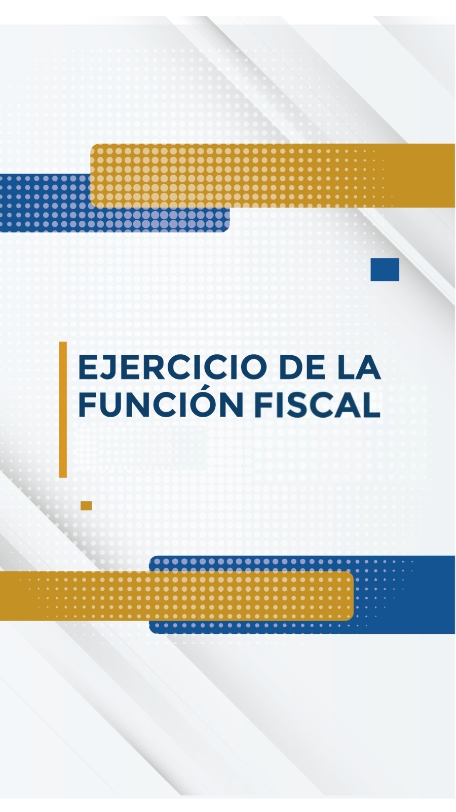 Ejercicio de la Función Fiscal (vista previa).