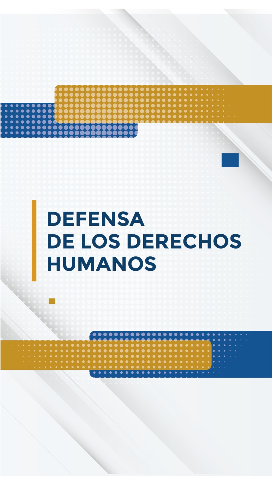 Defensa de los Derechos Humanos (vista previa).
